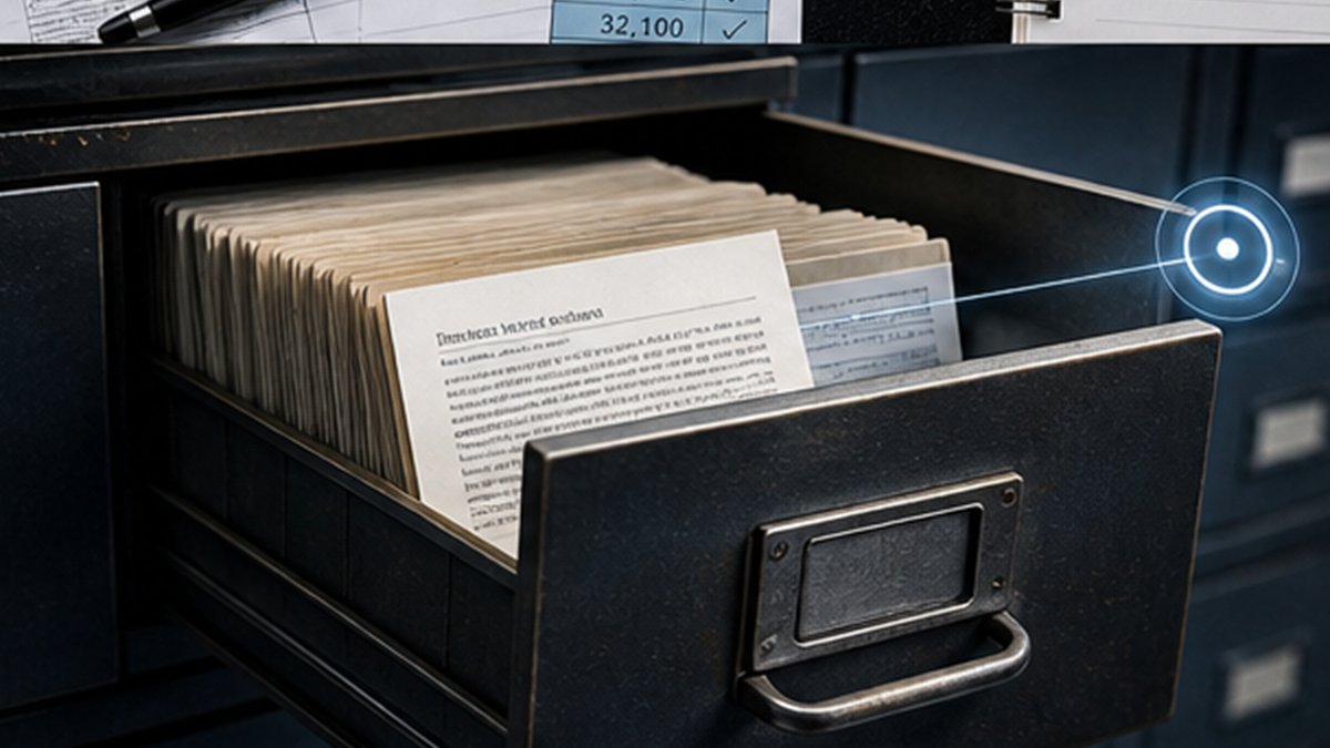 Editorial photograph illustrating: How to build an advanced retrieval workflow that cites your own documents.