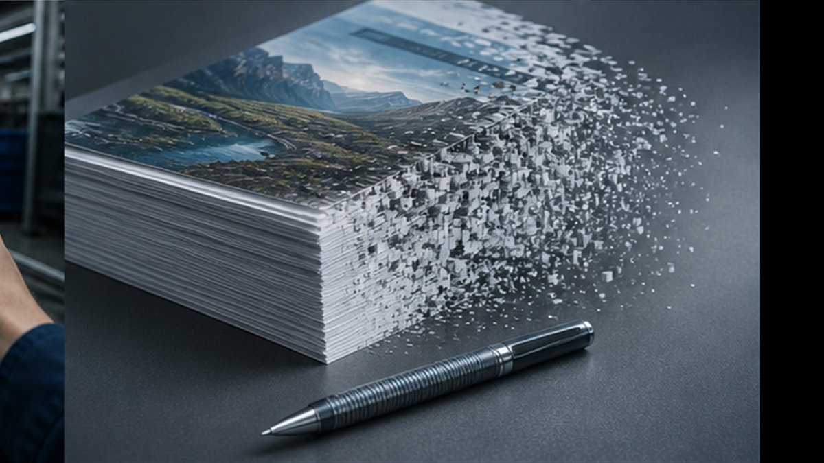 Editorial photograph illustrating: AI content licensing is becoming a core negotiation for publishers.