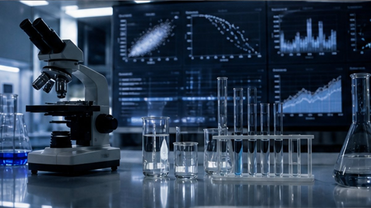 Editorial photograph illustrating: Evaluation science is becoming as important as model architecture.