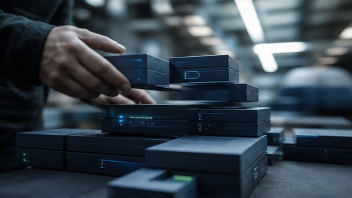 Editorial photograph illustrating: A model evaluation stack is becoming core business infrastructure.