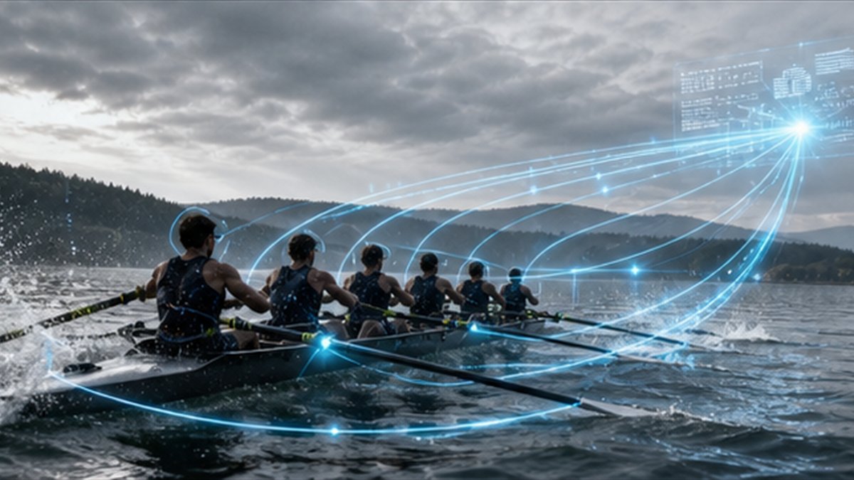 Editorial photograph illustrating: AI observability must connect a bad answer to the system that produced it.