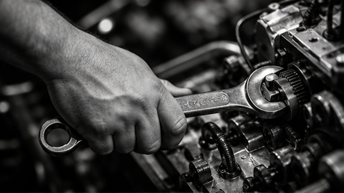 Editorial photograph illustrating: Tool use turns a model answer into an action—and raises the stakes.